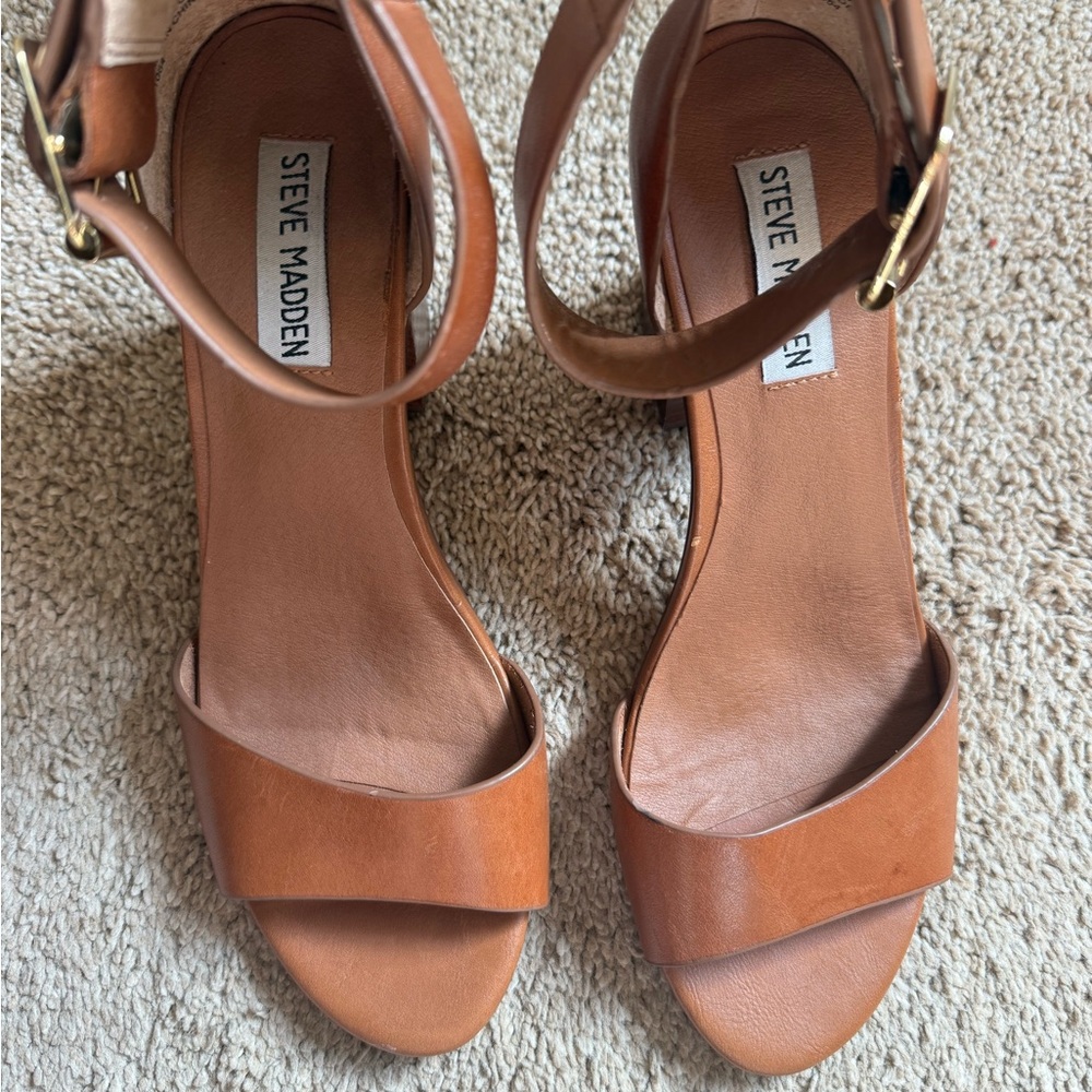Steve Madden Estoria Ankle Strap Heel Sandals - Picture 6 of 9